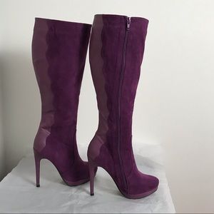 Purple boots-Madison